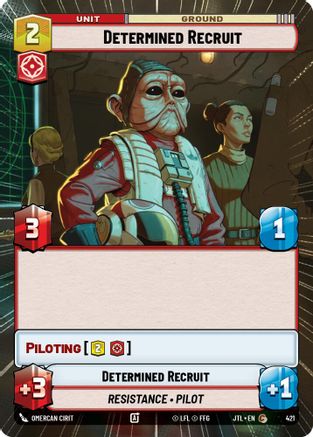 Determined Recruit (Hyperspace) (421) - Jump to Lightspeed