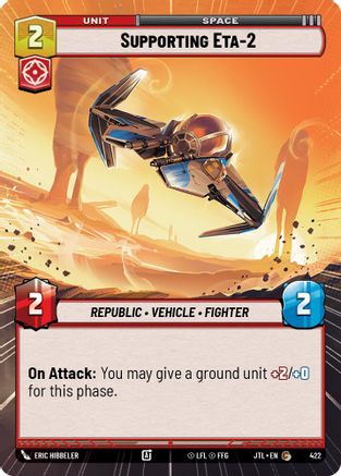 Supporting Eta-2 (Hyperspace) (422) - Jump to Lightspeed