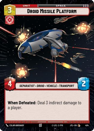 Droid Missile Platform (Hyperspace) (424) - Jump to Lightspeed