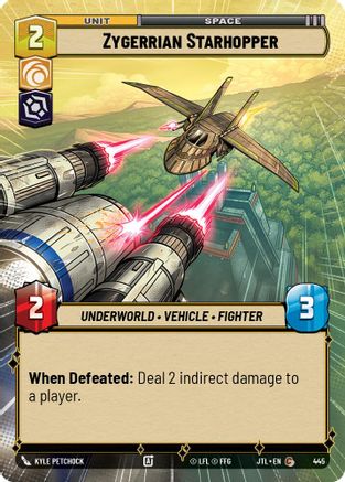 Zygerrian Starhopper (Hyperspace) (445) - Jump to Lightspeed