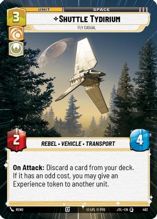 Shuttle Tydirium - Fly Casual (Hyperspace) (462) - Jump to Lightspeed