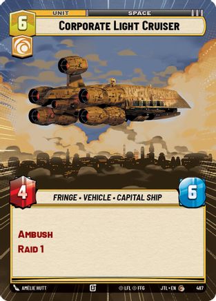 Corporate Light Cruiser (Hyperspace) (487) - Jump to Lightspeed