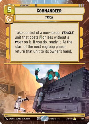 Commandeer (Hyperspace) (497) - Jump to Lightspeed