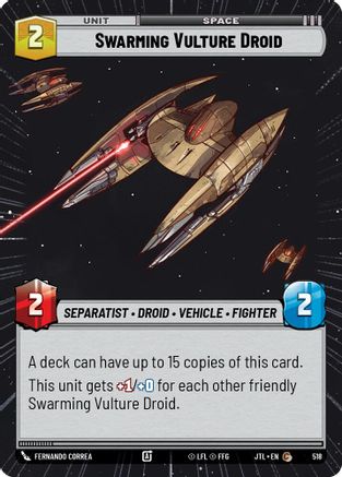 Swarming Vulture Droid (Hyperspace) (518) - Jump to Lightspeed