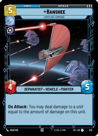 Banshee - Crippling Command (Foil) (535) - Jump to Lightspeed Foil