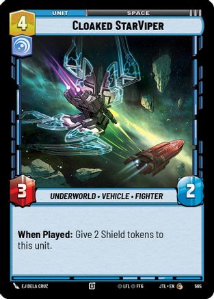 Cloaked StarViper (Foil) (565) - Jump to Lightspeed Foil