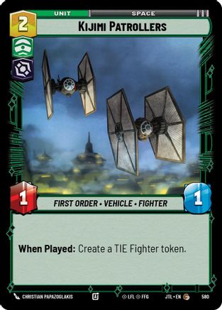 Kijimi Patrollers (Foil) (580) - Jump to Lightspeed Foil