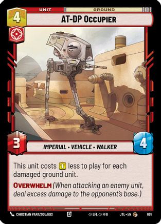 AT-DP Occupier (Foil) (661) - Jump to Lightspeed Foil