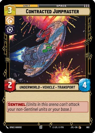 Contracted Jumpmaster (Foil) (682) - Jump to Lightspeed Foil