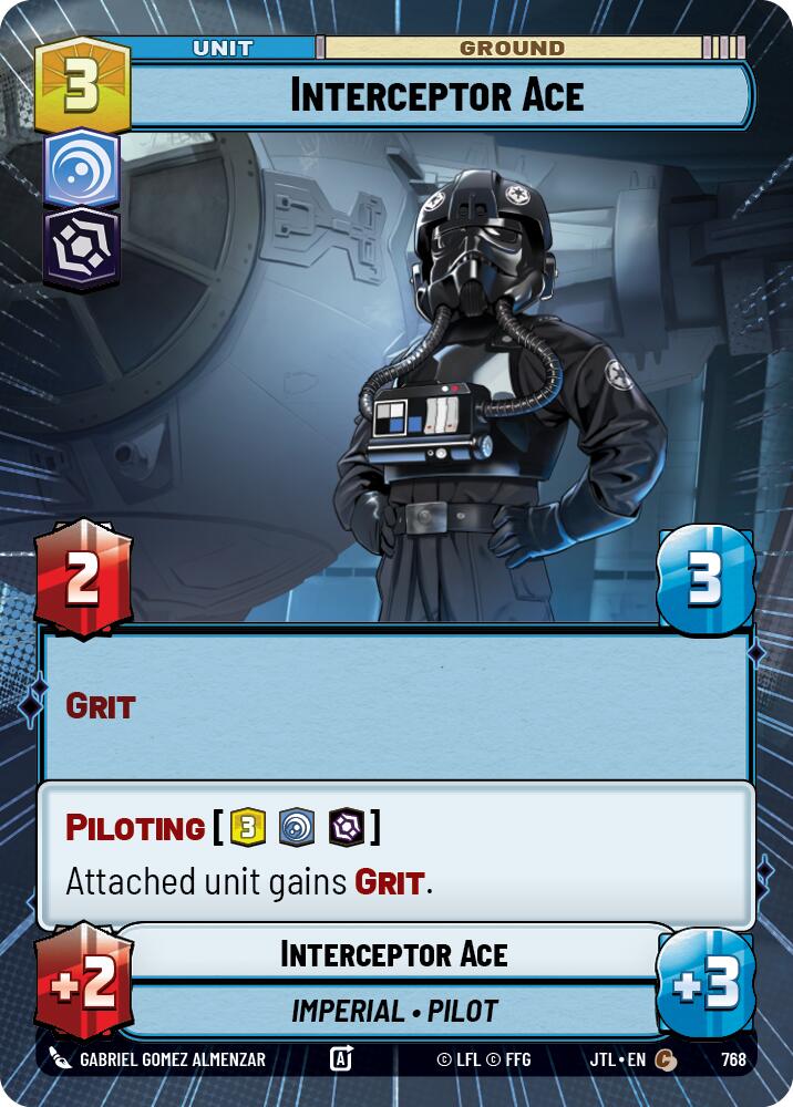 Interceptor Ace (Hyperspace Foil) [JTL - 768]