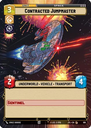 Contracted Jumpmaster (Hyperspace Foil) (918) - Jump to Lightspeed Foil