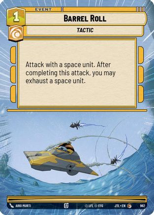 Barrel Roll (Hyperspace Foil) (962) - Jump to Lightspeed Foil