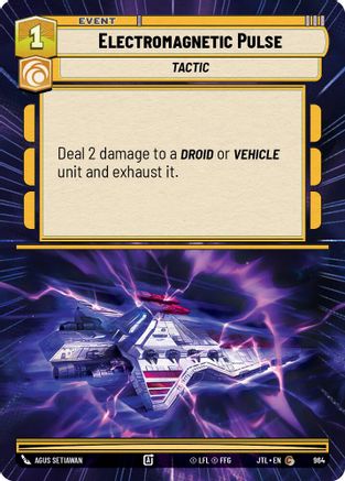 Electromagnetic Pulse (Hyperspace Foil) (964) - Jump to Lightspeed Foil