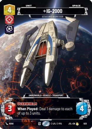 IG-2000 - Assassin's Aggressor (Prestige) (1031) - Jump to Lightspeed