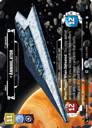 Annihilator - Tagge's Flagship (Prestige Foil) (1054) - Jump to Lightspeed Foil