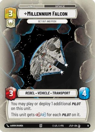 Millennium Falcon - Get Out And Push (19) - Jump to Lightspeed  Weekly Play Promos