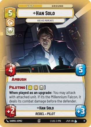 Han Solo - Has His Moments (17) - Jump to Lightspeed  Weekly Play Promos