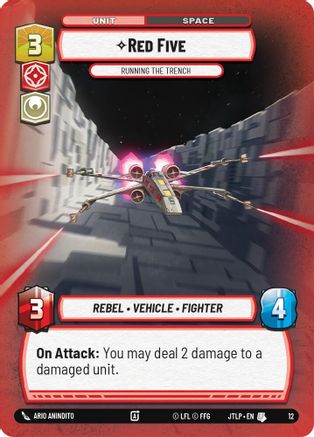 Red Five - Running the Trench (12) - Jump to Lightspeed  Weekly Play Promos