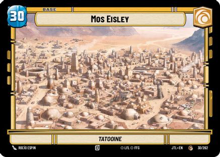 Mos Eisley // TIE Fighter (030/262 // T01/T04) - Jump to Lightspeed