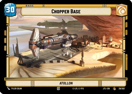 Chopper Base // Shield (029/262 // T04/T04) - Jump to Lightspeed