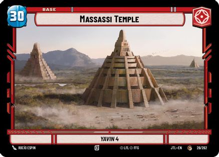 Massassi Temple // TIE Fighter (026/262 // T01/T04) - Jump to Lightspeed