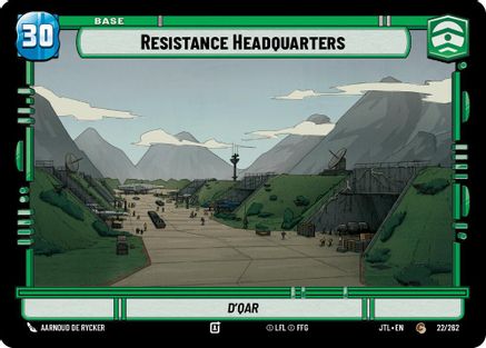 Resistance Headquarters // Shield (022/262 // T04/T04) - Jump to Lightspeed