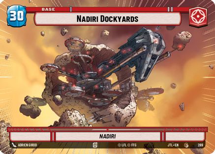 Nadiri Dockyards // TIE Fighter (Hyperspace) (289 // T05) - Jump to Lightspeed
