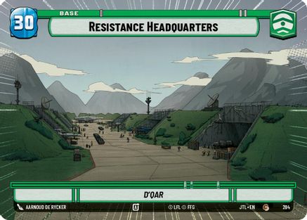 Resistance Headquarters // Shield (Hyperspace) (284 // T08) - Jump to Lightspeed