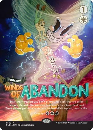 Winds of Abandon (Rainbow Foil) (SLD-1817) - Secret Lair Drop Series Foil