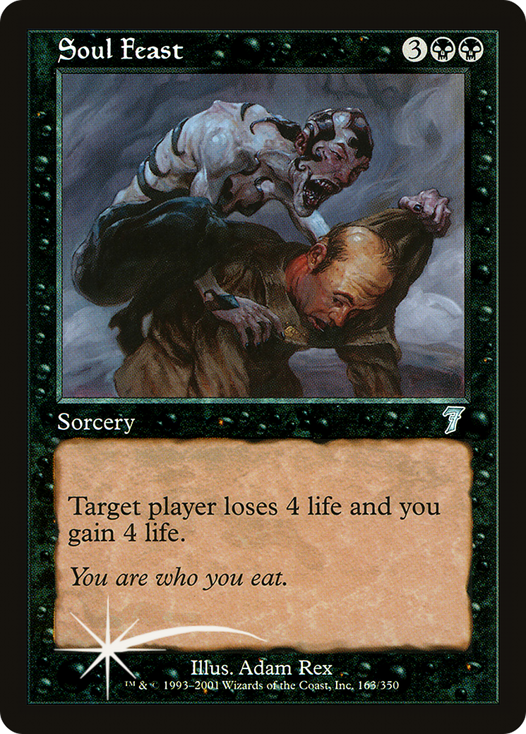 Soul Feast (7ED-163) - 7th Edition Foil