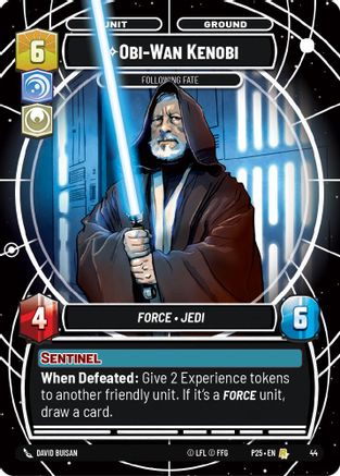 Obi-Wan Kenobi - Following Fate (44) - Organized Play Promos Foil