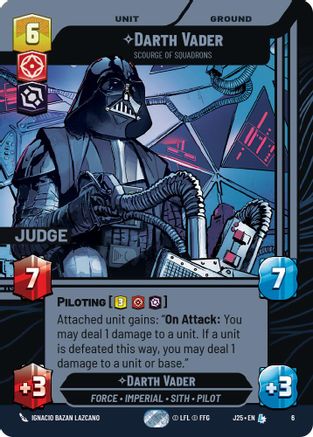 Darth Vader - Scourge of Squadrons (6) - Judge Promos Foil