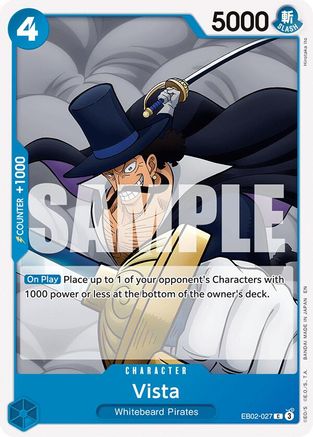Vista (EB02-027) - Extra Booster: Anime 25th Collection