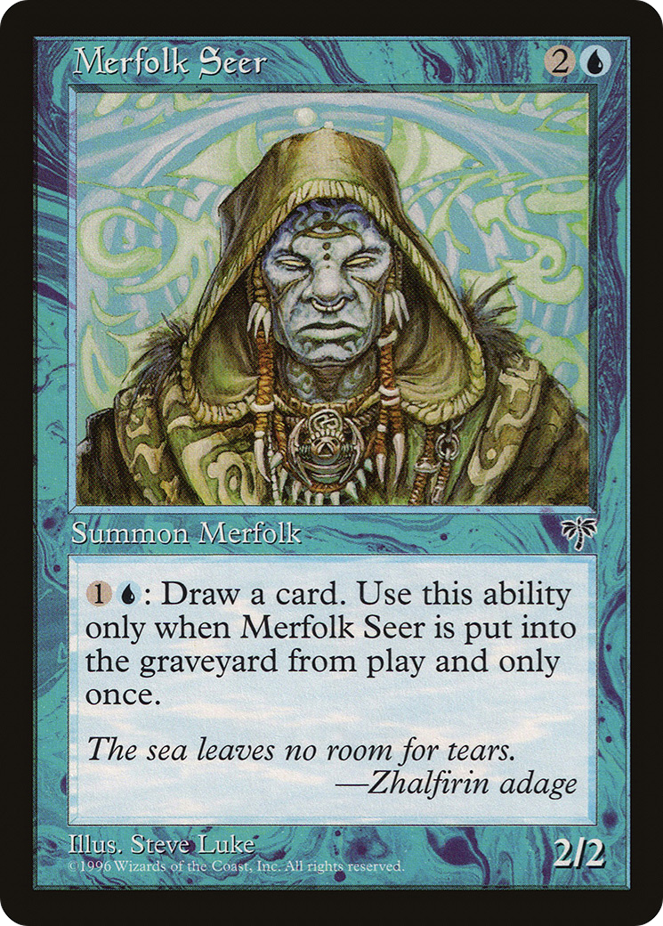 Merfolk Seer (MIR-76) - Mirage