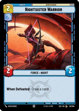 Nightsister Warrior (059/264) - Legends of the Force