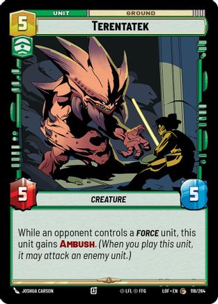 Terentatek (118/264) - Legends of the Force