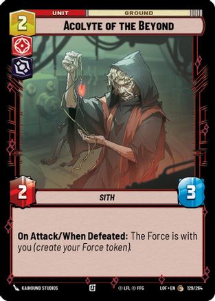Acolyte of the Beyond (129/264) - Legends of the Force