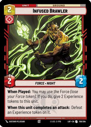 Infused Brawler (156/264) - Legends of the Force