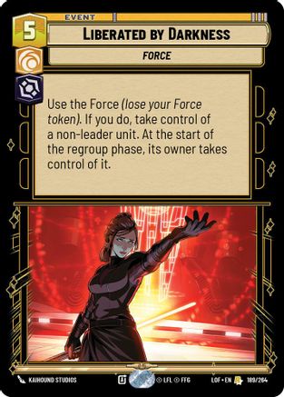 Liberated by Darkness (189/264) - Legends of the Force
