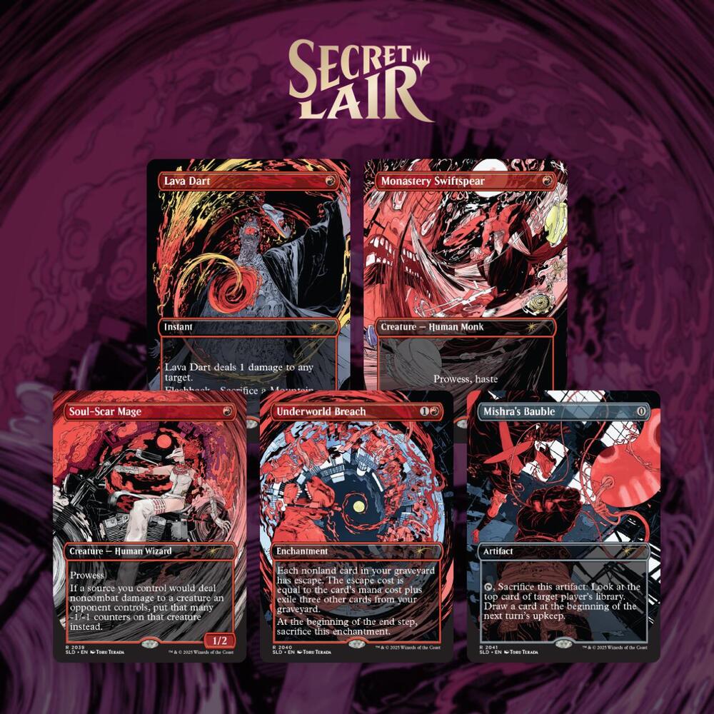 Magic the Gathering - Secret Lair - vroooOOOOMMMMMM! - Non Foil