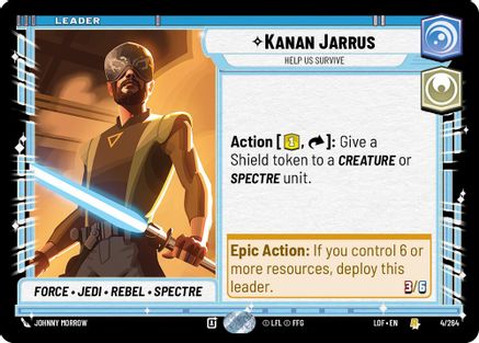 Kanan Jarrus - Help Us Survive (004/264) - Legends of the Force