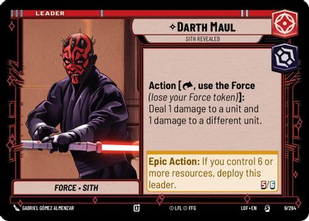 Darth Maul - Sith Revealed (009/264) - Legends of the Force