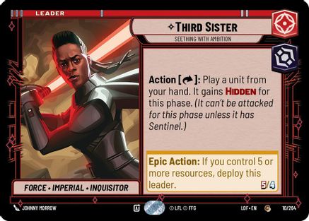 Third Sister - Seething With Ambition (010/264) - Legends of the Force