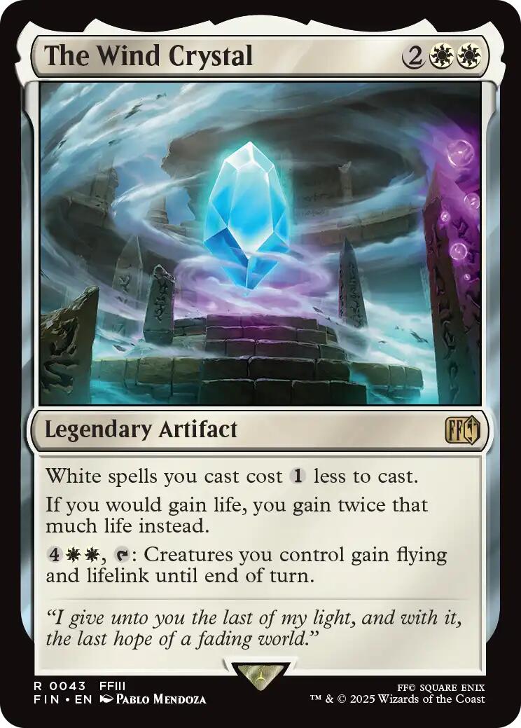 The Wind Crystal [FIN - 43]