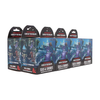 Dungeons & Dragons: Icons of the Realms Set 28 Seas & Shores Booster Brick (8ct)