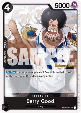Berry Good (OP11-091) - A Fist of Divine Speed Release Event Cards