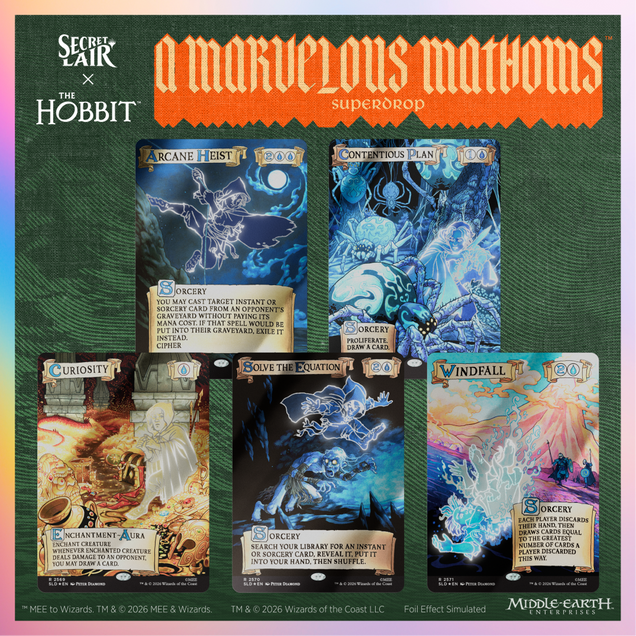 Magic the Gathering - Secret Lair x The Hobbit - He Who Walks Unseen Out Of Sight  - Traditional Foil