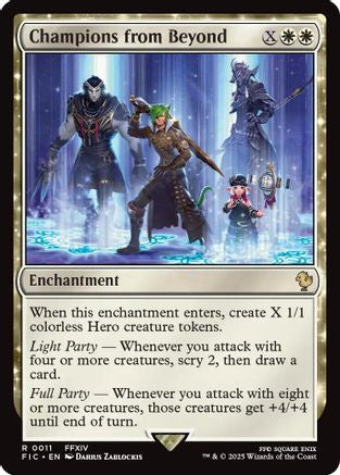 Champions from Beyond (Surge Foil) (FIC-011) - Commander: FINAL FANTASY Foil