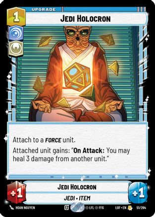 Jedi Holocron (051/264) - Legends of the Force