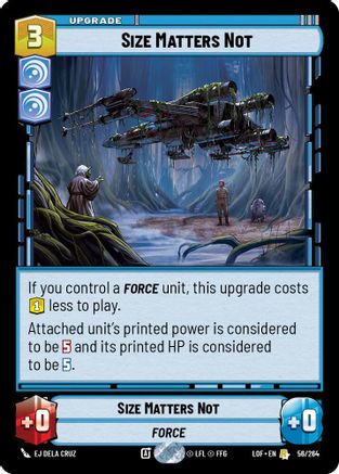 Size Matters Not (056/264) - Legends of the Force